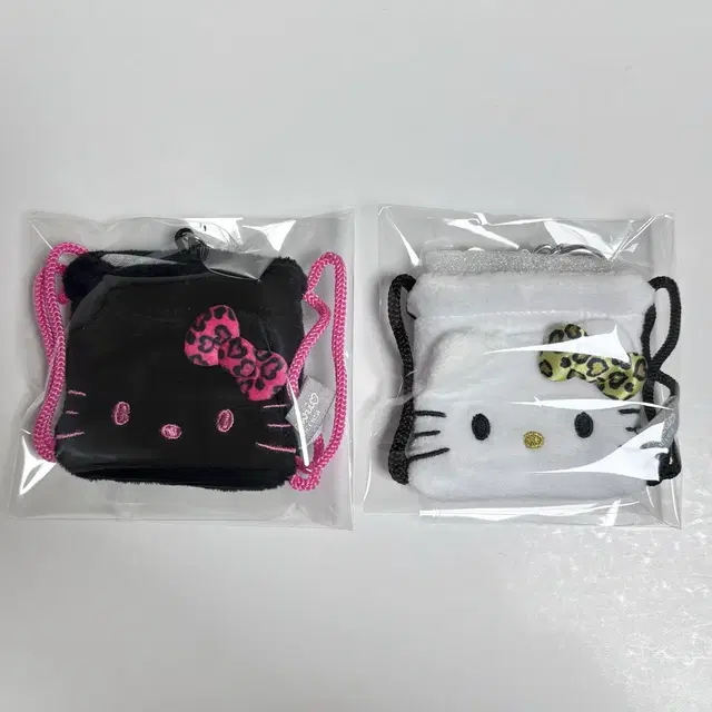 산리오 키티 미니 조리개 키링 파우치
