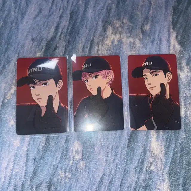 플레이브 칼리고2 hmv 미공포 포카 (예준,밤비,하민)