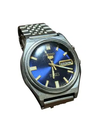 레어 빈티지 SEIKO 5 7009-6000 자동 와인딩 21석