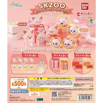 스키즈 SKZOO 푹신푹신 벌스데이 클리어링 진니레트 3개 세트