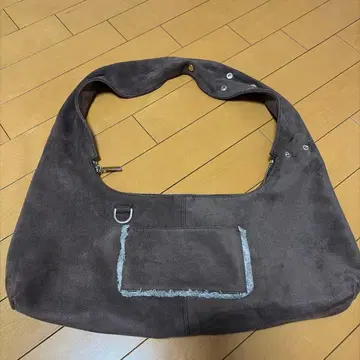 hieta 스웨이드 숄더백