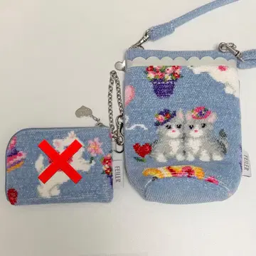 FEILER 페이러 고양이 몽쁘띠샤 숄더 백