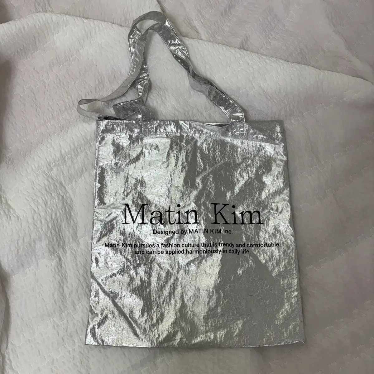 Authentic domestic store version Matin Kim Matin Leopard Eco Bag
