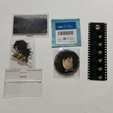 귀멸의 칼날 ufotable 토미오카 기유 미니 디오라마 에모셔널 캔뱃지