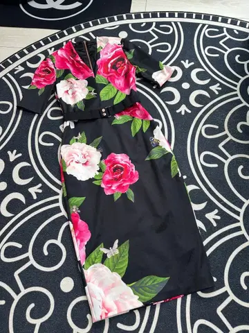 TED BAKER LONDON 꽃무늬 원피스 사이즈 1