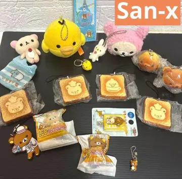 san-x 리락쿠마 마스코트 키링 스트랩 코리락쿠마 레어