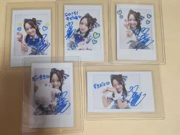 나카가와 리카 폴라로이드 메이호릭 친필 사인 5장 세트