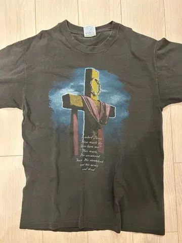 90s 빈티지 티셔츠 Jesus