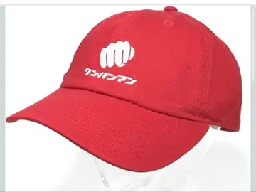 원펀맨 로고 캡 레드