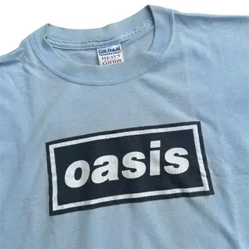 빈티지 90s/00s 오아시스 밴드 티셔츠