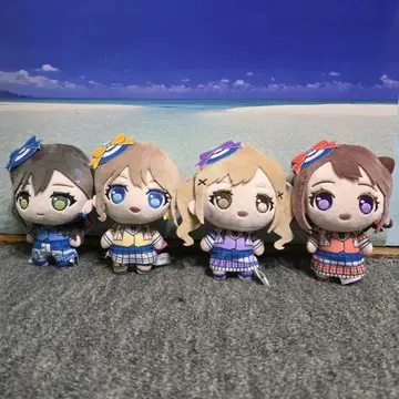 뱅드림 푸치슈! Poppin'Party 4체 세트