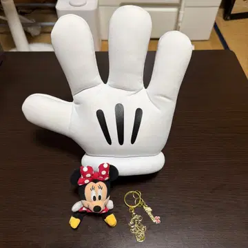 디즈니 미키 핸드 쿠션 미니 키링