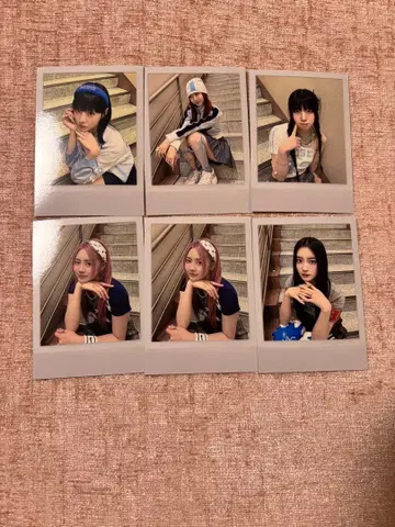 ME:I Hi-Five 폴라로이드풍 포토 카드