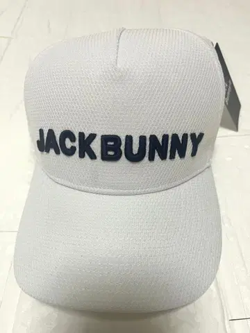 새상품 Jack Bunny 캡 화이트 골프