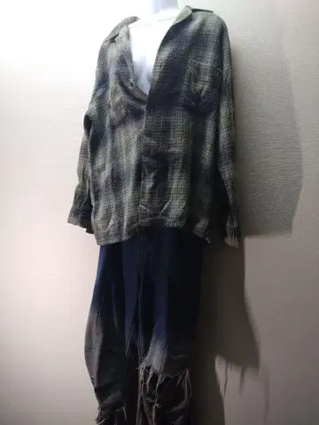 남성용 플란넬 셔츠 made in usa B.V.D