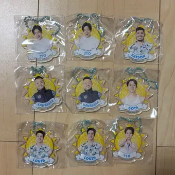 가와사키 프론탈레 팬 감사 아크릴 키링 묶음 판매