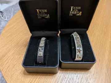 LUXE de DRES co. 스터드 팔찌 2개 세트 시드
