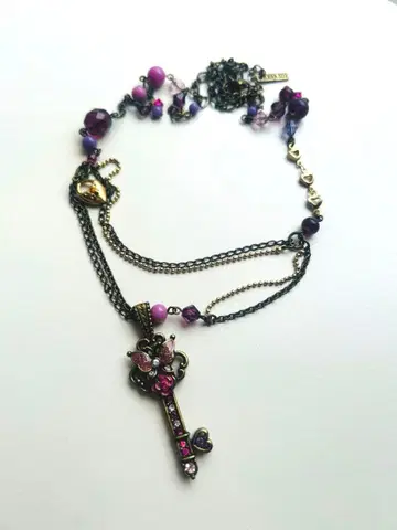 새상품 안나수이 annasui 목걸이 열쇠 모티브