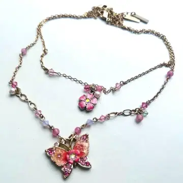새상품 안나수이 annasui 2단 목걸이 2개 세트
