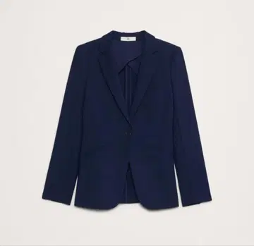 테일러드 자켓/슬림 리파인드 블레이저 네이비 블루 사이즈 7