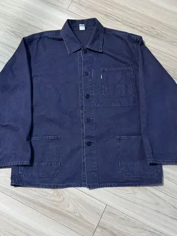 OVY WorkBlackDenimJacketL 사이즈 오사카 팝업 한정판