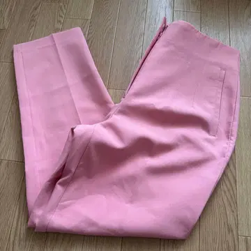 ZARA 핑크 하이웨스트 슬랙스 L 사이즈