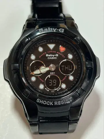 CASIO Baby-G 5001 블랙 쿼츠 손목시계