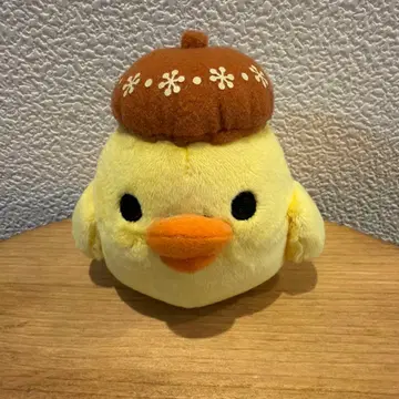 리락쿠마 키이로이토리 장갑을 전하러 마스코트 봉제 인형 베레모