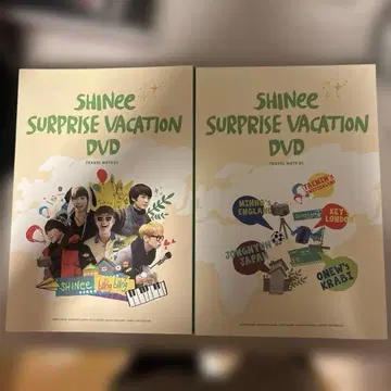 SHINee SURPRISE VACATION DVD 한국어