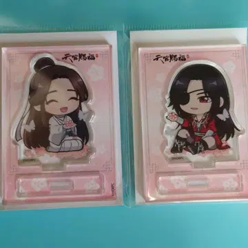 천관사복 복숭아꽃 미니 아크릴 스탠드 세트
