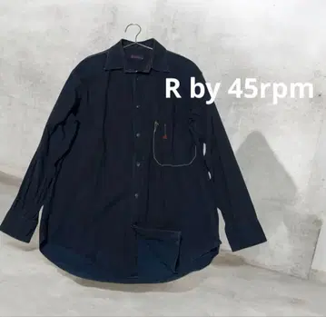 R by 45rpm 데님 셔츠 오버 사이즈