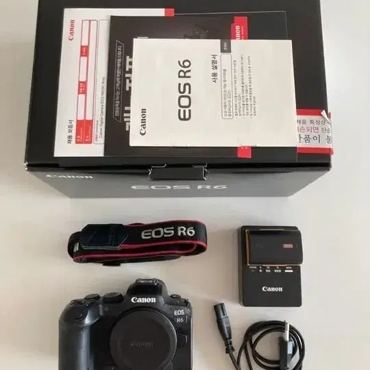 캐논 EOS R6 카메라