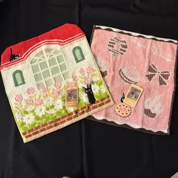 마녀 배달부 키키 타월 손수건 2개
