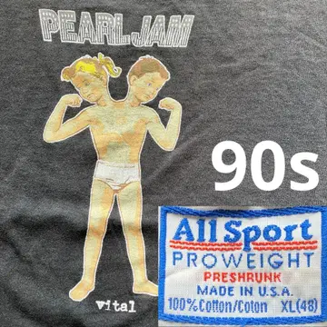 761 펄잼 pearl jam 90년대 빈티지 T셔츠 쌍둥이