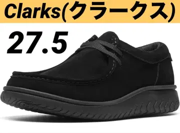Clarks RelaxLite Low 모카신 블랙 스웨이드