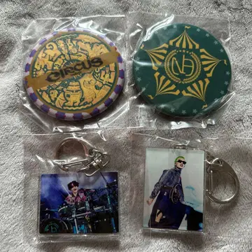 Novelbright circus 캔뱃지 네기 카이토 키링