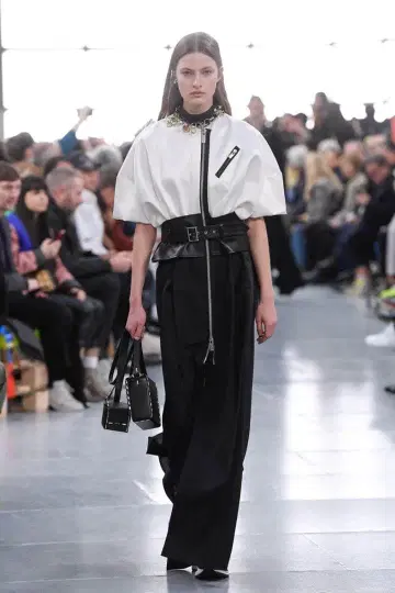 sacai 20-21AW 원피스 가죽 사카이 올인원