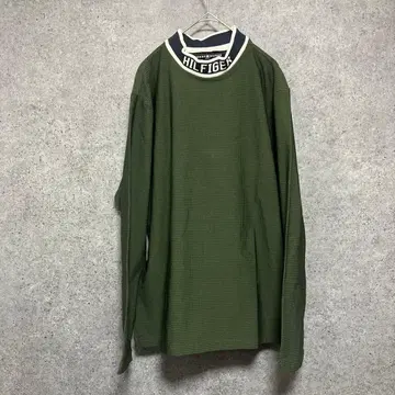 타미힐피거 모크넥 골프 긴팔 LL