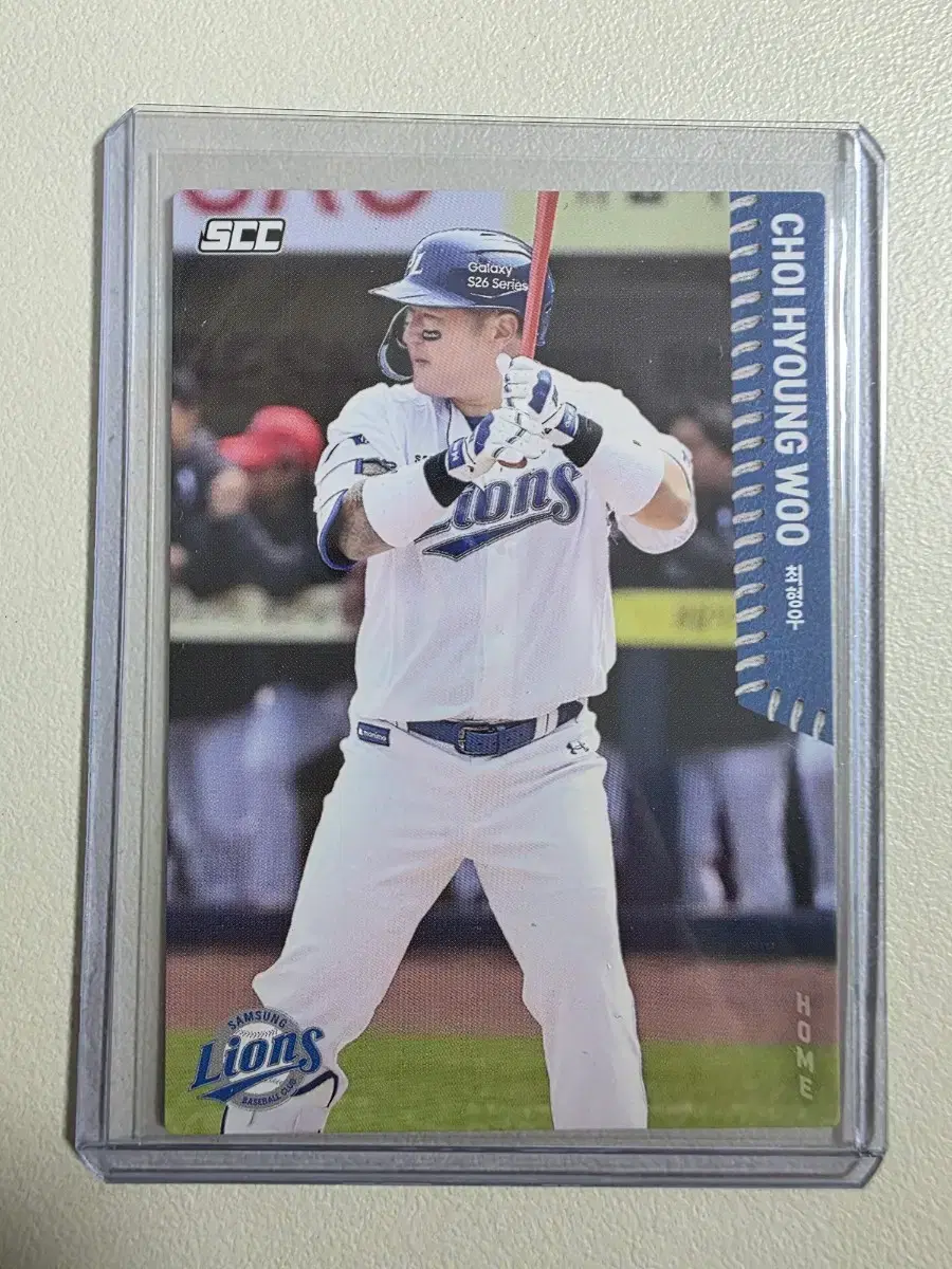 2026 kbo scc 최형우 베이스(홈) 카드 판매 삼성라이온즈