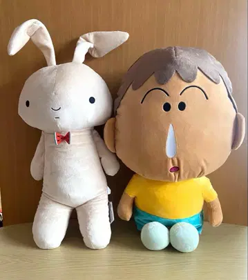 짱구는 못말려 맹구 BIG 봉제 인형 유리 토끼 봉제 인형