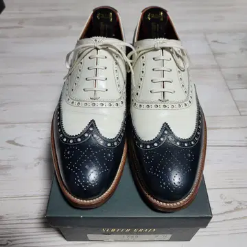 스코치 그레인 콤비 슈즈 윙팁 25cm 2017년 한정품