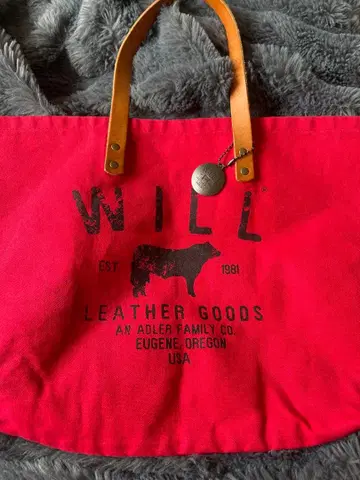 WILL LEATHER GOODS 토트백 레드