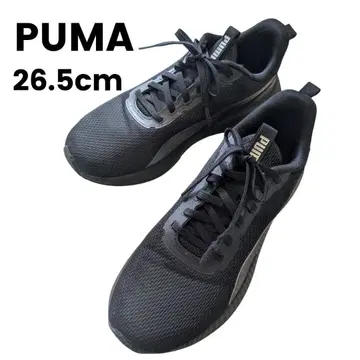 PUMA 푸마 스니커즈 26.5cm 블랙 블랙 통학 출퇴근 러닝