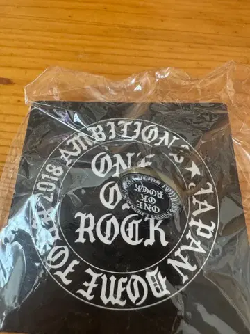 ONE OK ROCK 2018 DOME 반지입니다