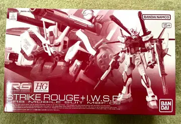 새상품 RG 1/144 건담 SEED 스트라이크 루즈+I.W.S.P.