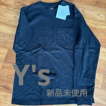 Y's x New Era 콜라보 긴팔 티셔츠 블랙 새상품 18,700엔