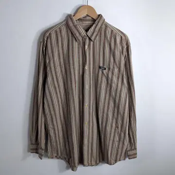 90's 00's 빈티지 CHAPS 긴팔 셔츠 스트라이프 Y2K