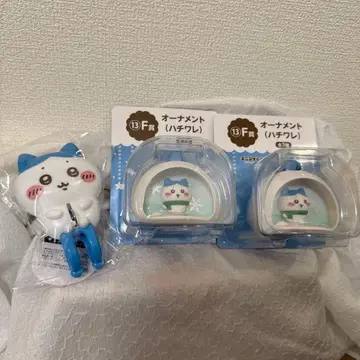 치이카와 (먼작귀) 하치와레 오너먼트 세탁집게 3종 세트
