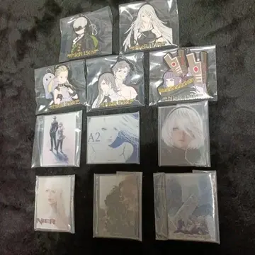 NieR 15th 러버 키링 카드 세트