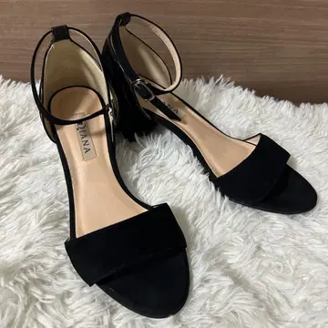 다이애나 DIANA 블랙 스웨이드 펌프스 23cm